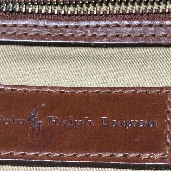 Vintage large Ralph Lauren   Plaid Black watch Boston Carry On Luggage Bag - Picture 9 of 16